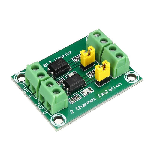 PC817 2-Channel 3.6V-30V Optocoupler Isolation Board Voltage Converter Module - Envistia Mall