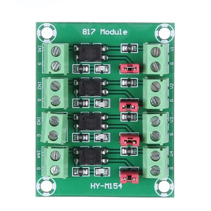 PC817 4-Channel 3.6V-30V Optocoupler Isolation Board Voltage Converter Module - Envistia Mall