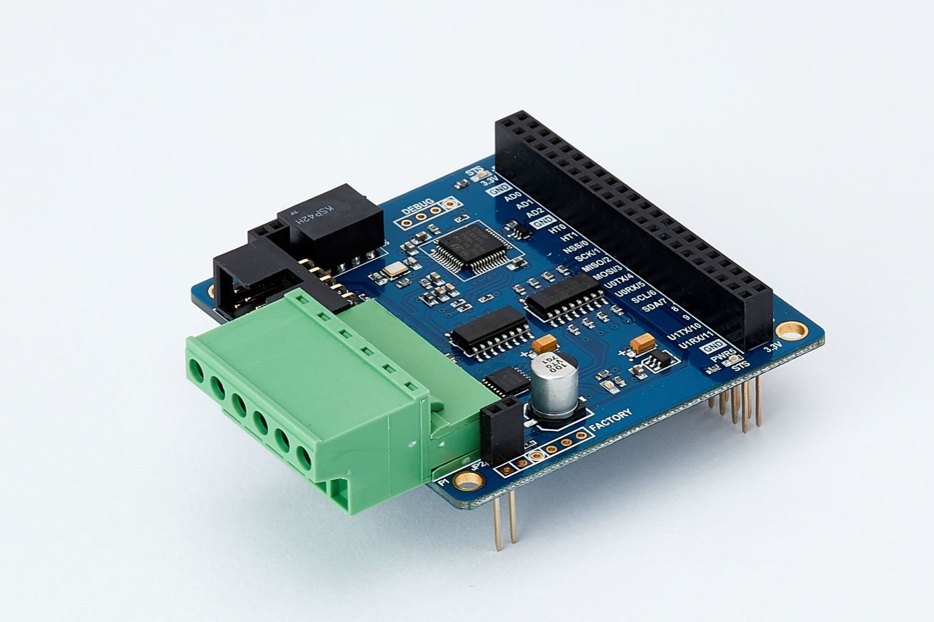 PES-2404 PHPoC DC Motor Controller Board for PHPoC Blue and Black Development Boards - Envistia Mall