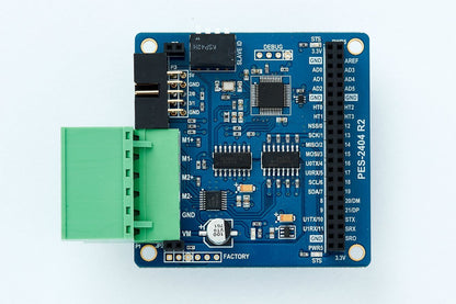 PES-2404 PHPoC DC Motor Controller Board for PHPoC Blue and Black Development Boards - Envistia Mall