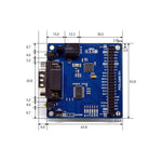 PES-2406 Smart RS-232 Board for PHPoC Blue and Black Development Boards - Envistia Mall