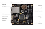 PHPoC Black Ethernet Wired LAN Programmable IoT Development Board P4S-341 - Envistia Mall