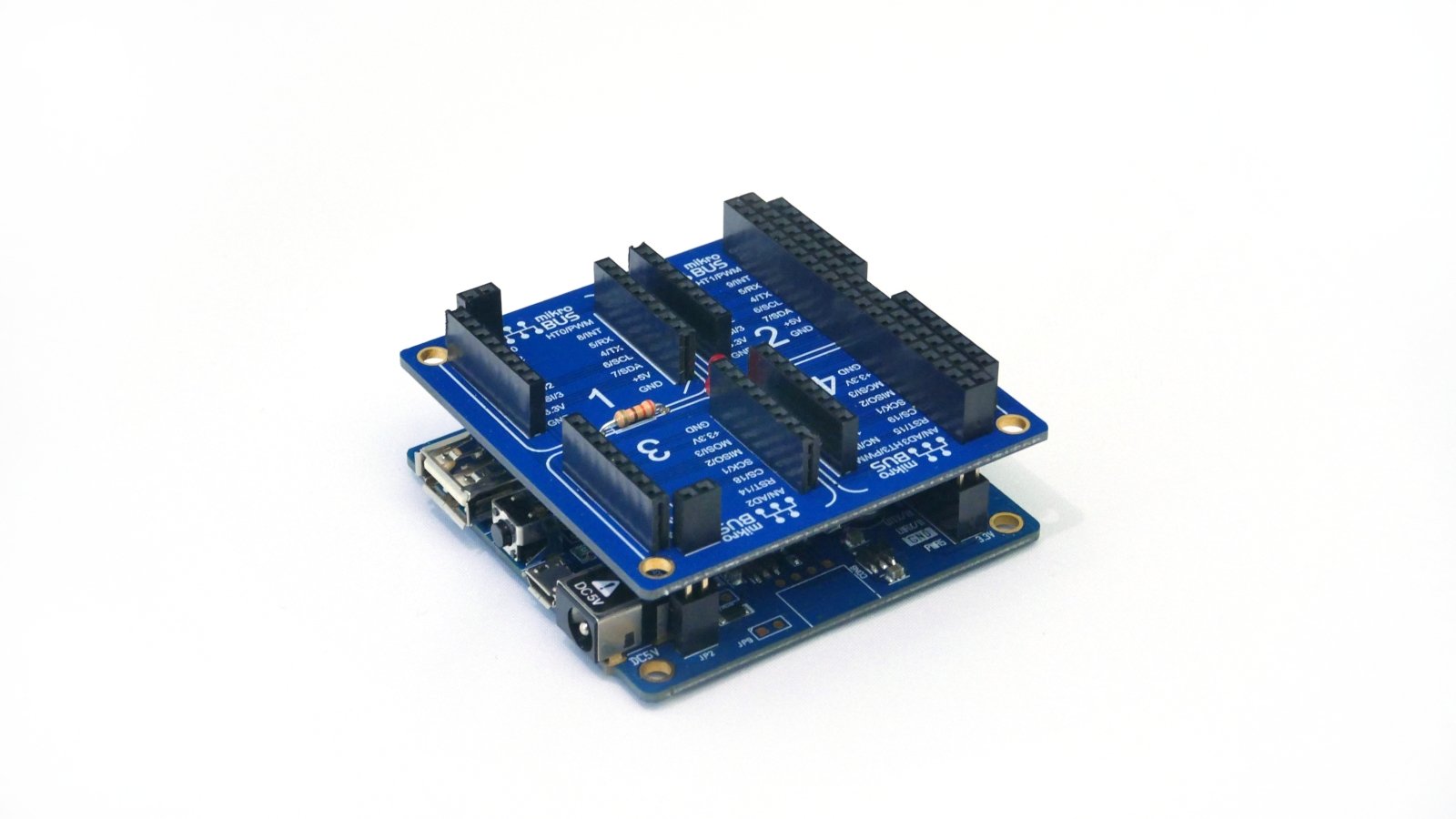 PHPoC mikroBUS Expansion Board PES-2004 - Envistia Mall