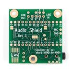 PJRC Audio Adapter Shield Rev C SGTL5000 for Teensy 3.0 - 3.6 Microcontroller - Envistia Mall