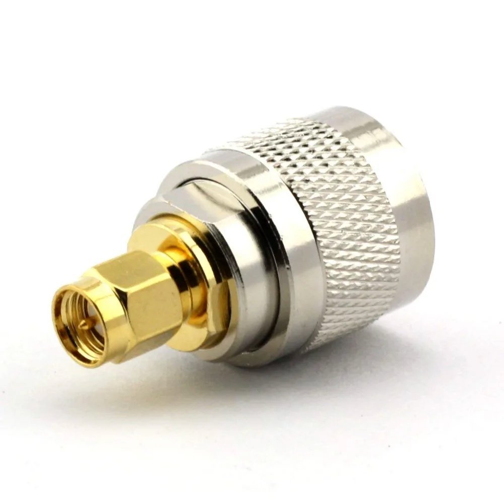 PL259 UHF Male Plug to SMA Male Plug RF Adapter Barrel Connector - Envistia Mall