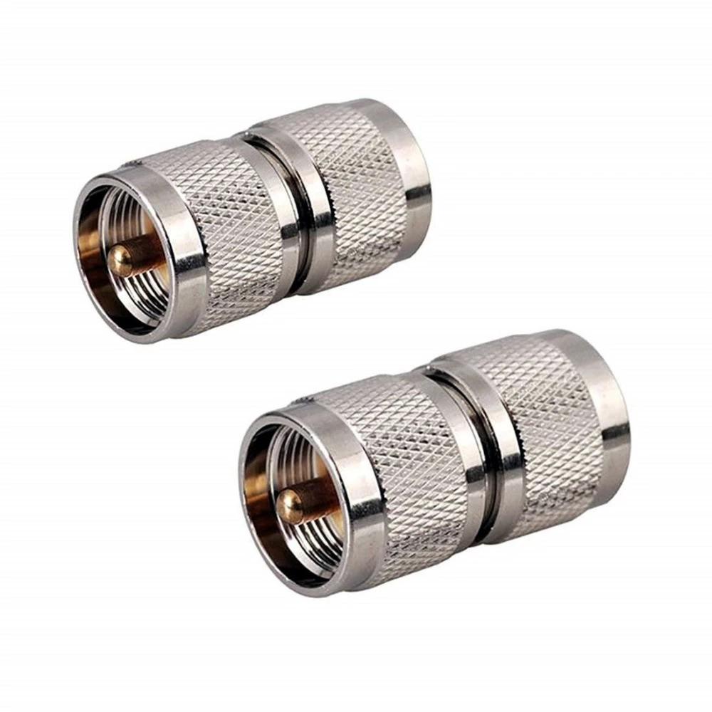 PL259 UHF Male Plug to UHF Male PL-259 RF Coaxial Adapter Connector - Envistia Mall