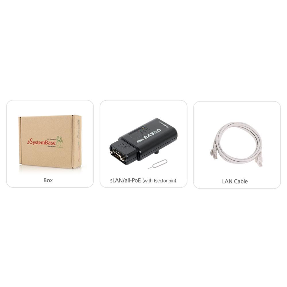 POE Serial RS232 / RS422 / RS485 to Ethernet Converter sLAN/all-PoE - Envistia Mall