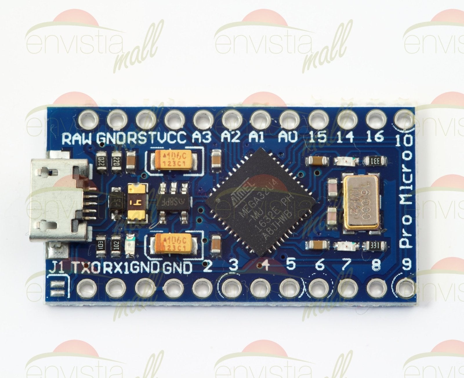 Pro Micro ATmega32U4 5V 16MHz Leonardo Replaces ATmega328 Pro Mini Arduino Compatible - Envistia Mall