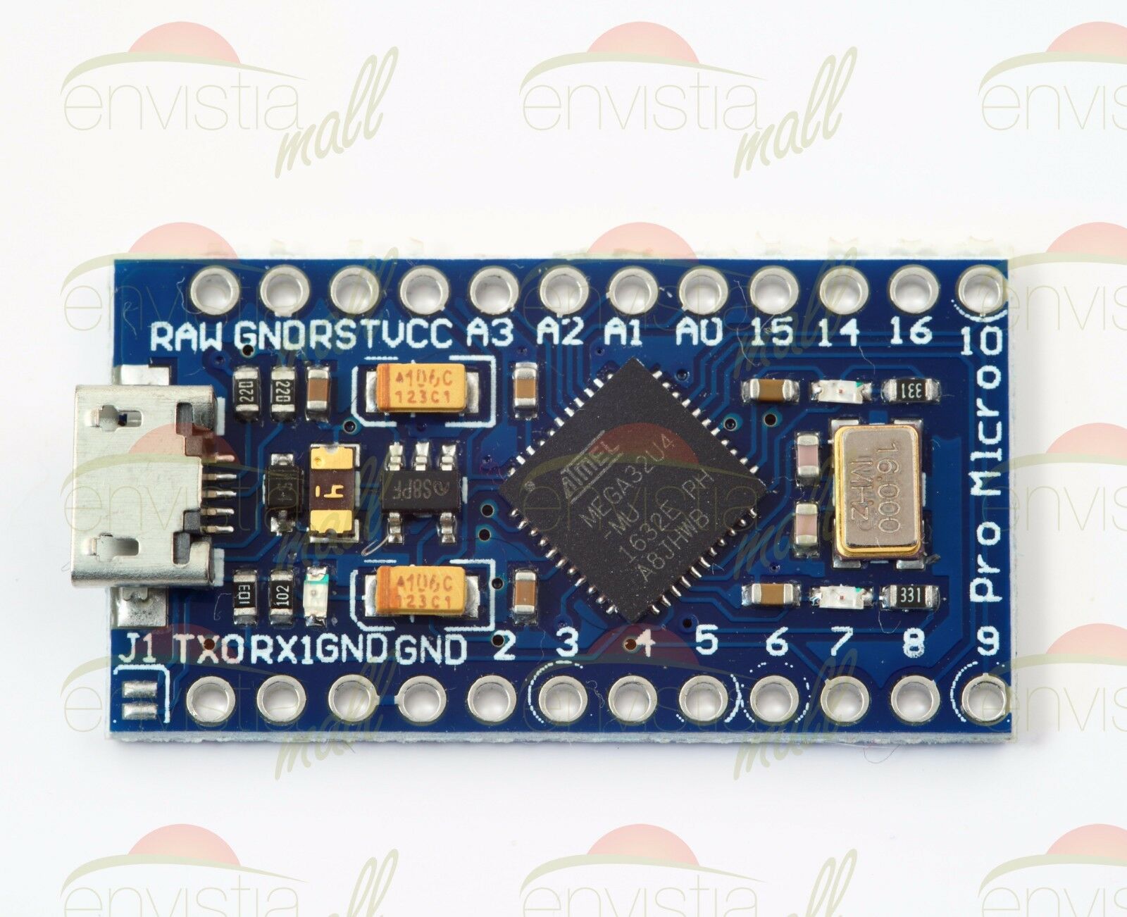 Pro Micro ATmega32U4 5V 16MHz Leonardo Replaces ATmega328 Pro Mini Arduino+Cable - Envistia Mall