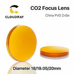 Cloudray PVD ZnSe CO2 Laser Focus Lens 20mm Diameter FL 38.1mm to 101.6mm from Envistia Mall