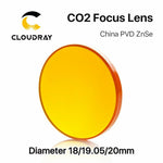 Cloudray PVD ZnSe CO2 Laser Focus Lens 20mm Diameter FL 38.1mm to 101.6mm from Envistia Mall