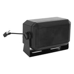 Rectangular External Communications Speaker for CB, Ham, GMRS Radio, and Police Scanners - Black, 5 Watts - Envistia Mall