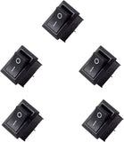 Rocker Switch 2 PIN ON-OFF SPST 125VAC/10A 250VAC/6A 21x15mm Black KCD1-101 2X/5X/10X - Envistia Mall
