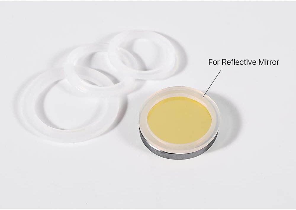 Silicone Washers in 18, 19.05, 20 & 25mm Diameters for CO2 Laser Focusing Lenses and Mirrors - Pkgs of 5 - Envistia Mall