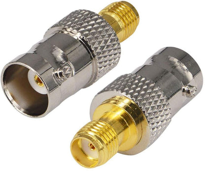 SMA Female Jack to BNC Female Jack RF Coaxial Adapter Connector - Envistia Mall