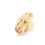 SMA Female to SMA Female (Socket to Socket) RF Coaxial Adapter Connector w/ Knurled Grip - Envistia Mall