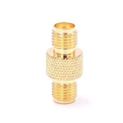 SMA Female to SMA Female (Socket to Socket) RF Coaxial Adapter Connector w/ Knurled Grip - Envistia Mall