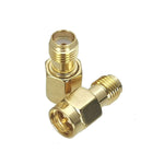 SMA Female to SMA Male (Socket to Pin) Series RF Coaxial Adapter Connector - Envistia Mall