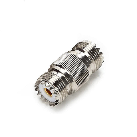 SO-239 UHF Female to Female Jack Coupler RF Coaxial Adapter Barrel Connector for PL-259 Plugs - Envistia Mall