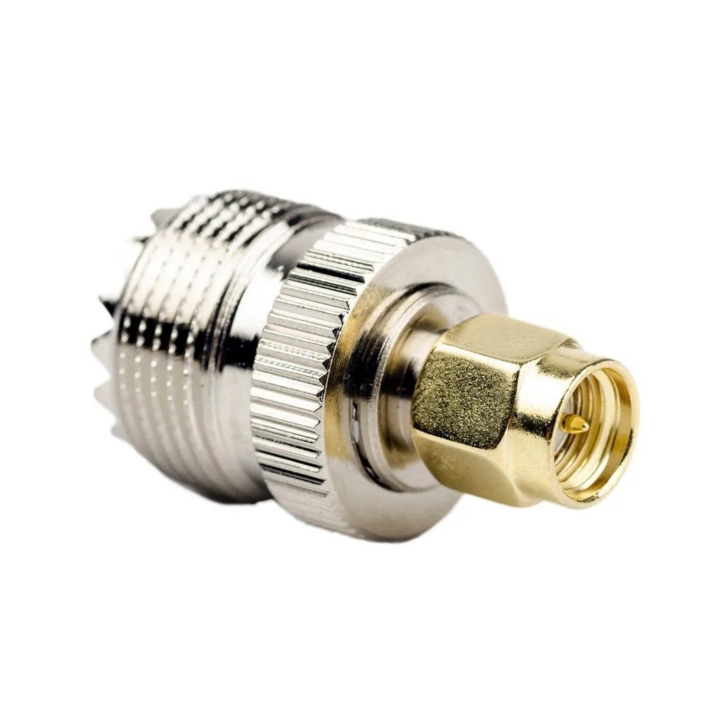 SO239 UHF Female Jack to SMA Male Plug RF Adapter Barrel Connector - Envistia Mall