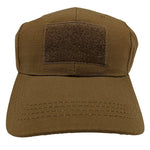 Tactical Baseball Hat Cap Mens Womens Black Velcro Patch - Envistia Mall