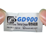 Thermal Paste Grease Heatsink Compound for Computer CPU, GPU, ICs and TECs GD900 0.5g Soft Packs - Envistia Mall