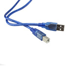 USB 2.0 Cable Type A to B Male for Arduino Uno and MEGA2560 30cm (~1 Ft) Length - Envistia Mall