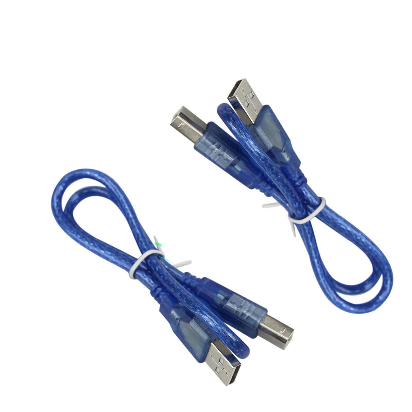 USB 2.0 Cable Type A to B Male for Arduino Uno and MEGA2560 30cm (~1 Ft) Length - Envistia Mall