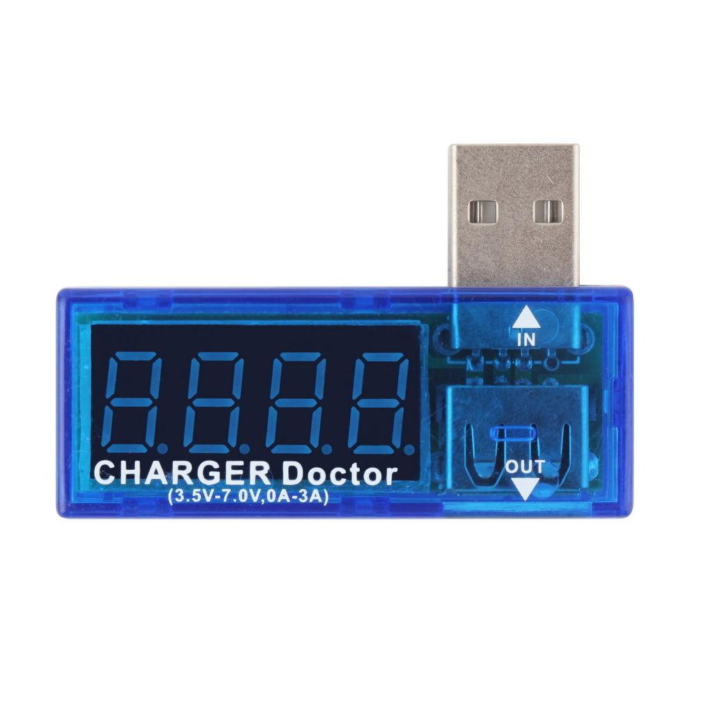 USB Charger Doctor Voltage Current Meter Tester for Laptop Desktop USB Power - Envistia Mall