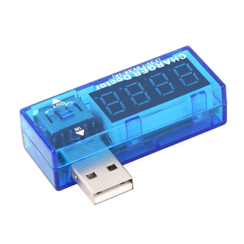 Samle afregning dramatisk USB Charger Doctor Voltage Current Meter Tester for USB Power – Envistia  Mall