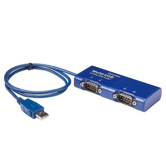 USB to RS-232 2-Port DB9 Serial Adapter/Converter Multi-2/USB RS232 - Envistia Mall