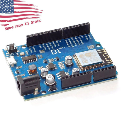 WeMos D1 CH340 WiFi Arduino UNO R3 Development Board ESP8266 ESP-12F - Envistia Mall